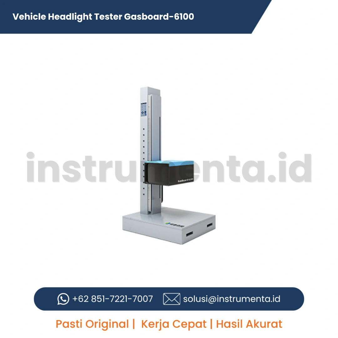 Official Supplier Gasboard-6100 Vehicle Headlight Tester Alat Uji Sorot Lampu Depan Kendaraan